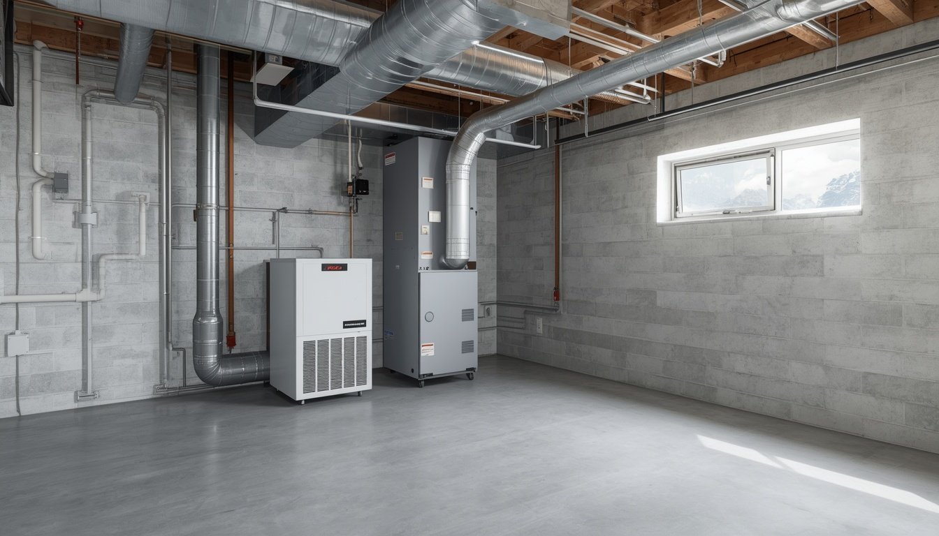 Whole-house humidifier connected to HVAC ductwork
