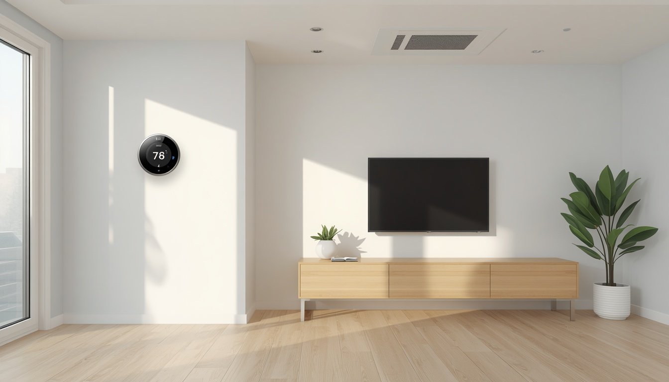 Large home with whole-home climate control equipment
