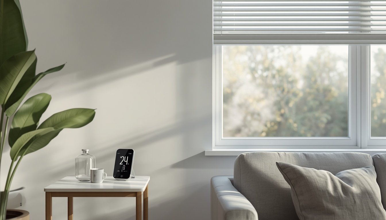 Airtight home interior with ventilation for indoor air quality