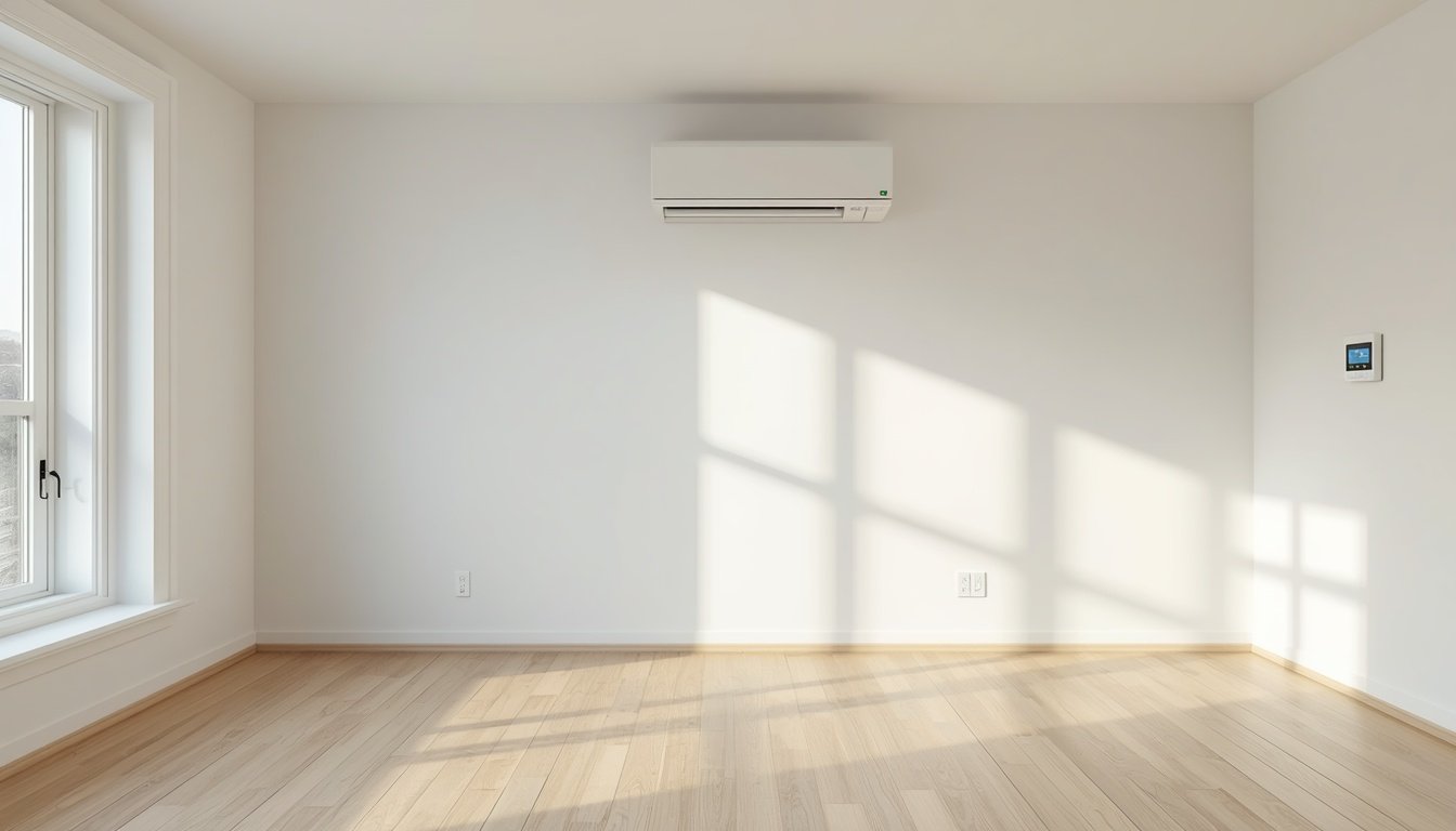 Whole-home climate system compared with a small room appliance