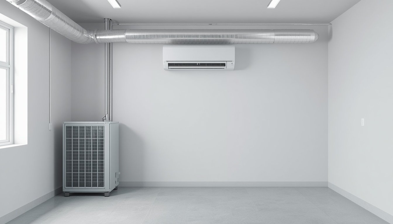 Seasonal HVAC maintenance in a residential home