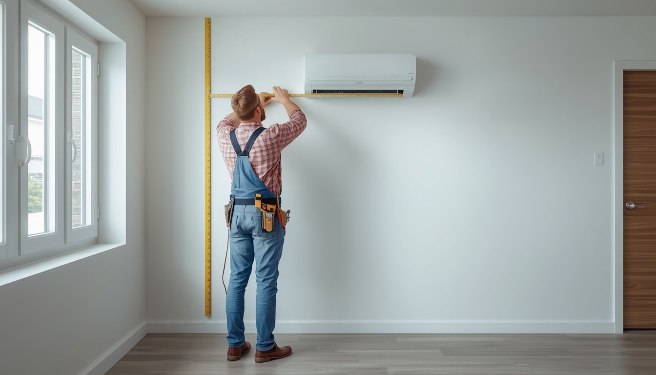 Contractor sizing a mini split for a large room