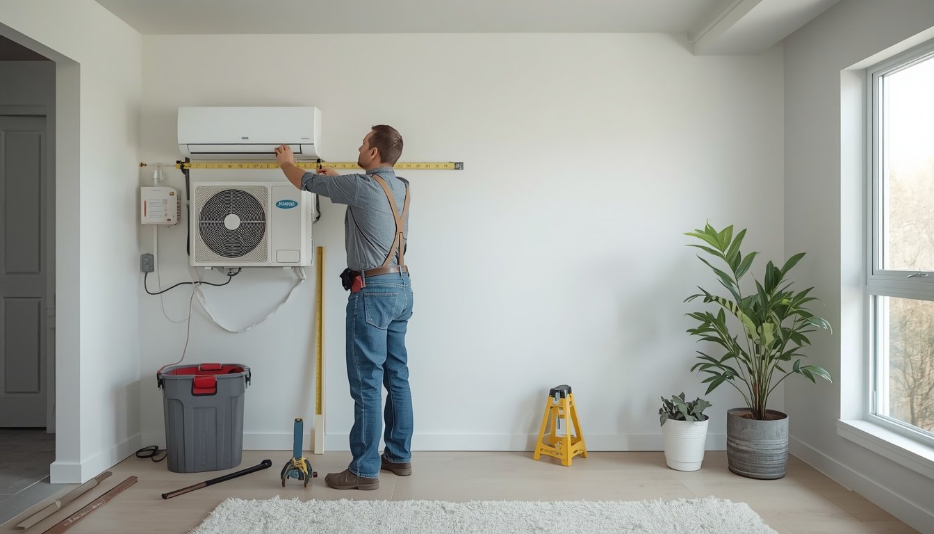 Garage Heater Installation Cost 2 Gas garage heater installation in a large garage