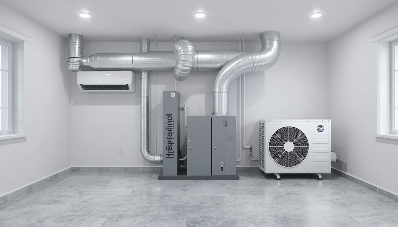 Installing ductwork for an ERV or HRV system